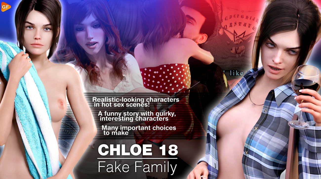Chloe 18 Fake Family Game