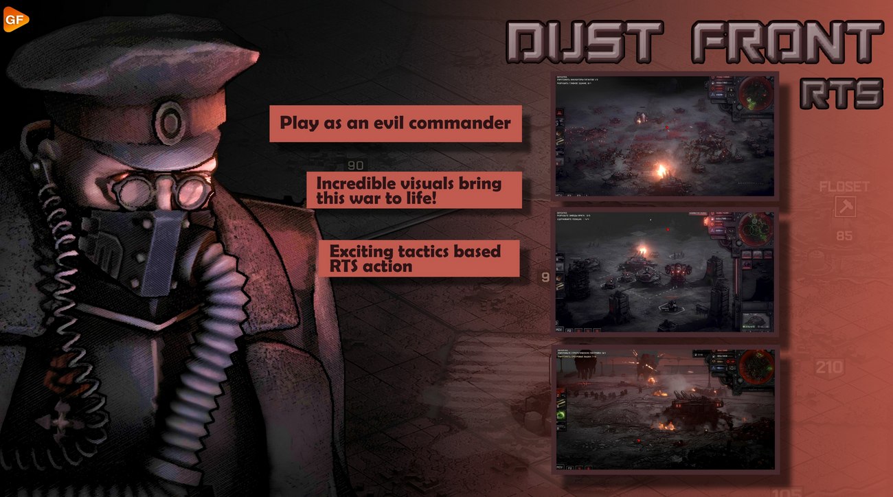 Dust Front RTS Game
