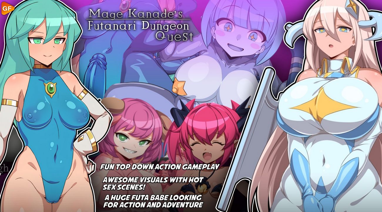 Mage Kanade's Futanari Dungeon Quest Game