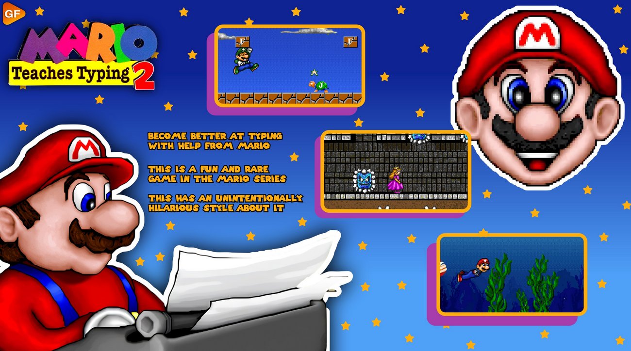 Mario Teaches Typing 2 Game