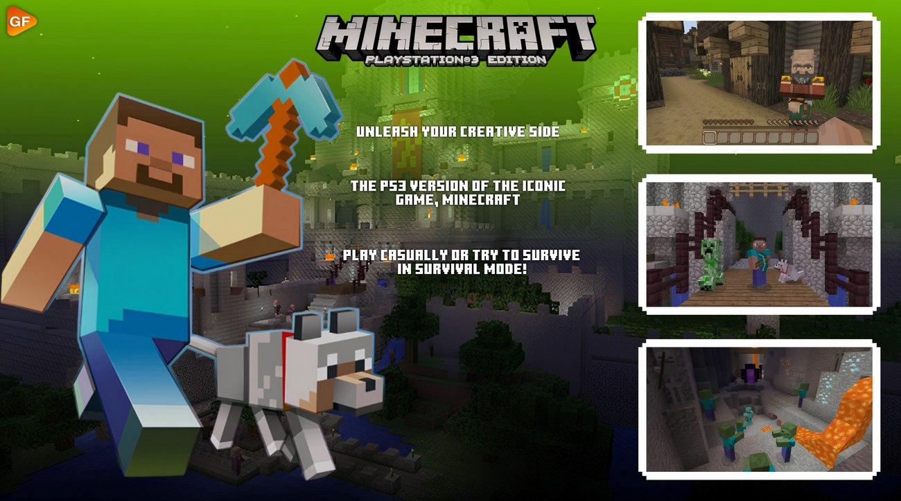 Minecraft PlayStation 3 Edition Game