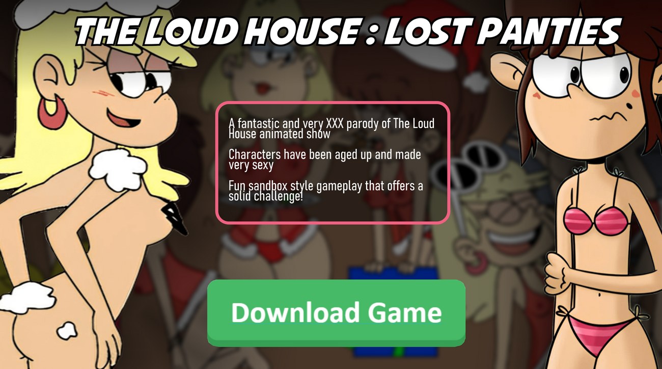 The Loud House : Lost Panties Game
