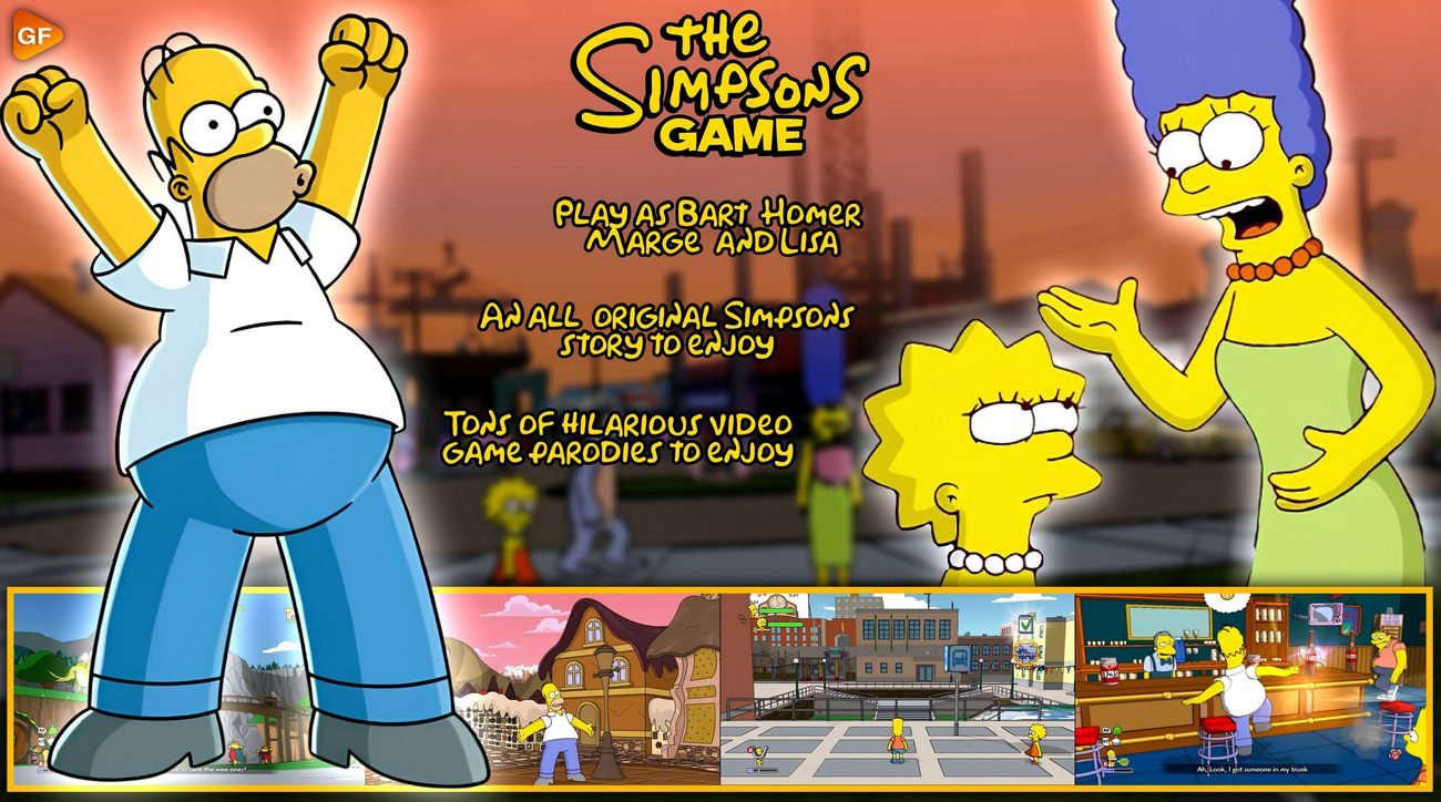 The Simpsons Game Game