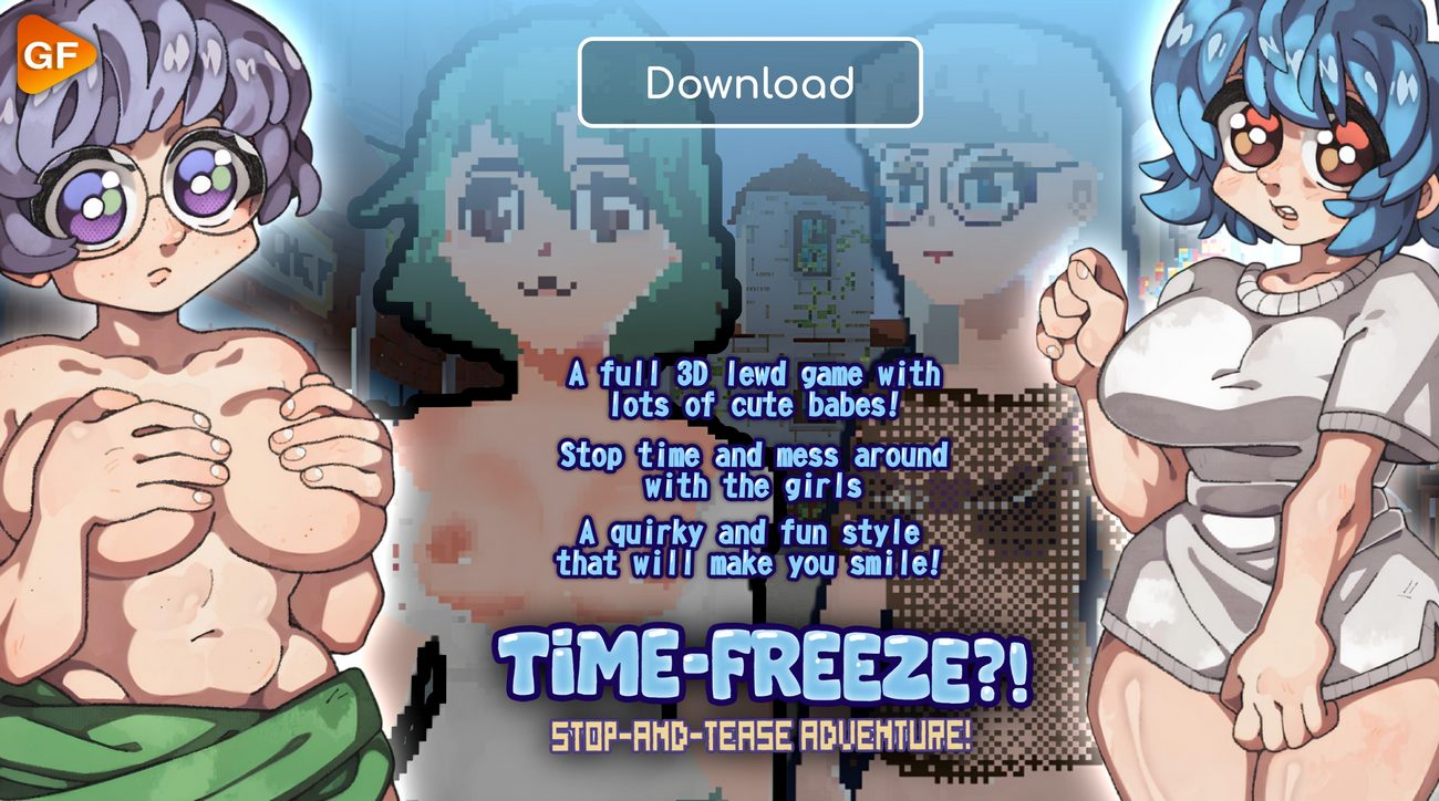 Time Freeze?!! Stop-and-Tease Adventure Game