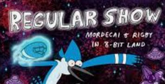 Regular Show: Mordecai and Rigby in 8-Bit Land