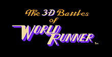 The 3D Battles of WorldRunner