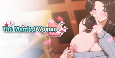 The Married Woman Nextdoor - Creampie SEX Beside Her Husband