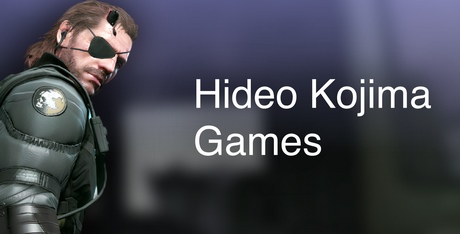 Hideo Kojima Games