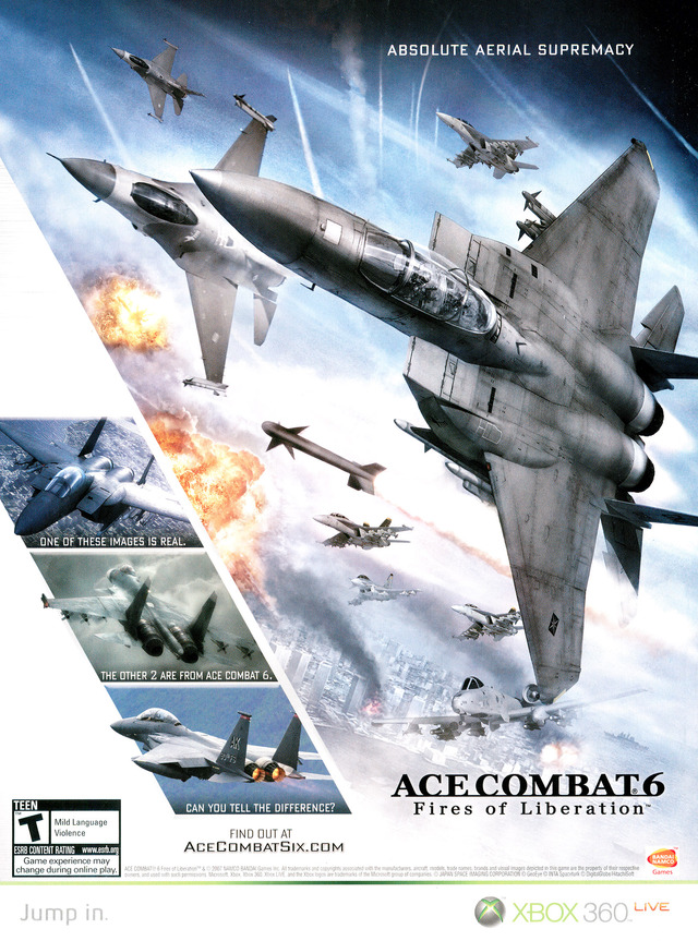 Ace Combat 6: Fires of Liberation Ace Combat 6: Fires of Liberation Poster