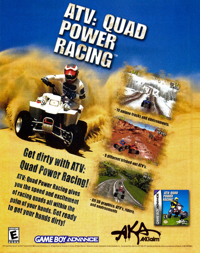 Atv Quad Power Racing Poster
