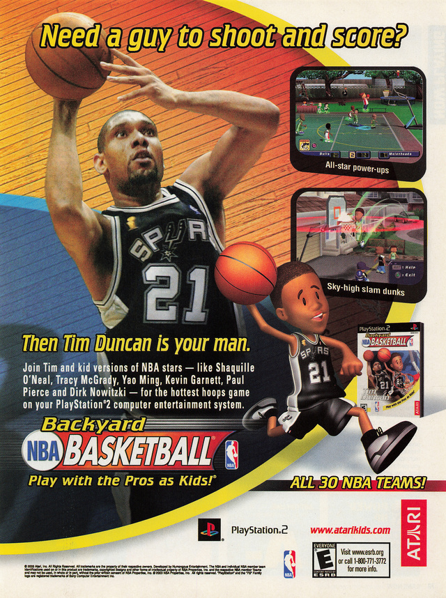 Backyard Basketball Backyard Basketball Poster
