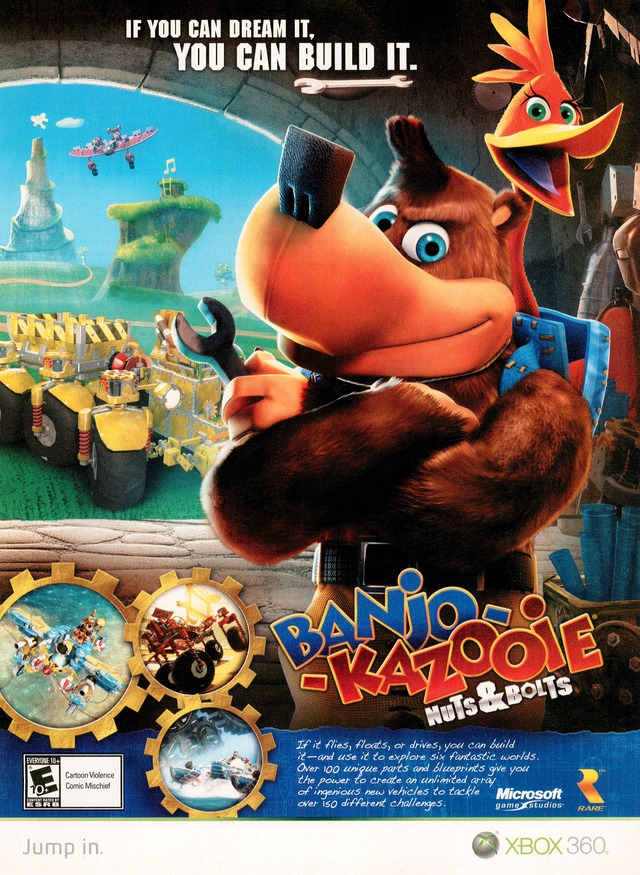 Banjo-Kazooie: Nuts & Bolts Poster
