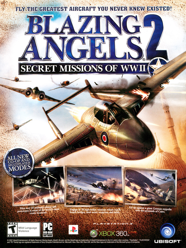 Blazing Angels 2: Secret Missions of WW2 Poster