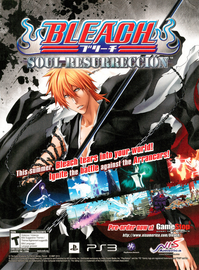 Bleach Soul Resurreccion Bleach Soul Resurreccion Poster
