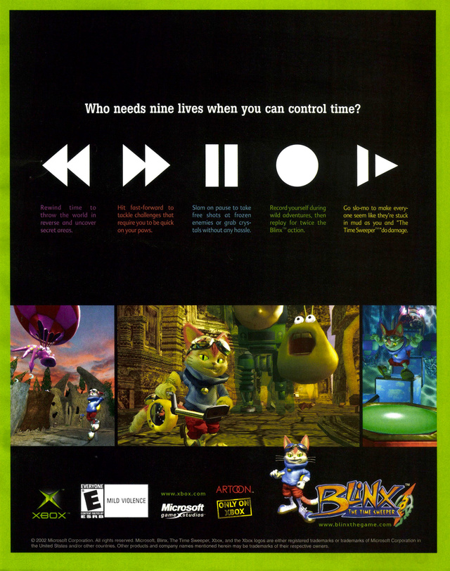 Blinx: The Time Sweeper Blinx: The Time Sweeper Poster