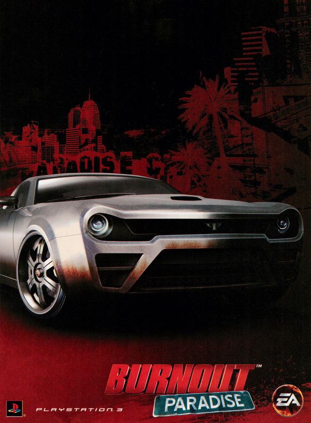 Burnout Paradise Burnout Paradise Poster