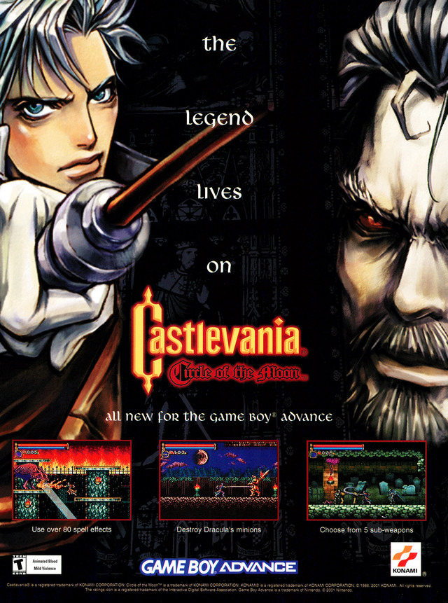 Castlevania: Circle of the Moon Poster