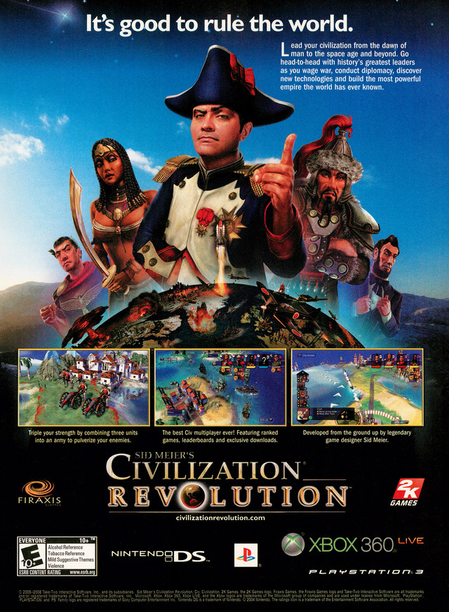 Civilization Revolution Poster