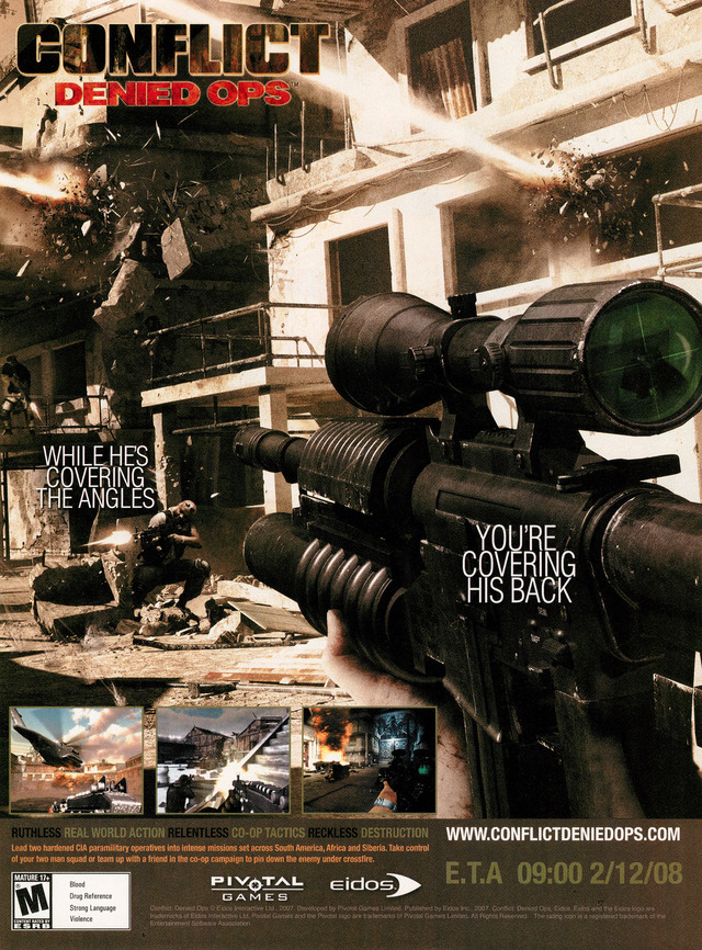 Conflict: Denied Ops Poster