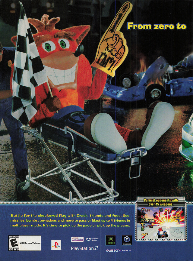 Crash Nitro Kart Poster