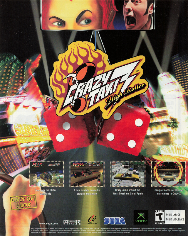 Crazy Taxi 3: High Roller Crazy Taxi 3: High Roller Poster