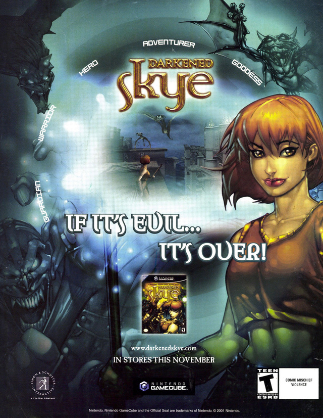 Darkened Skye Poster