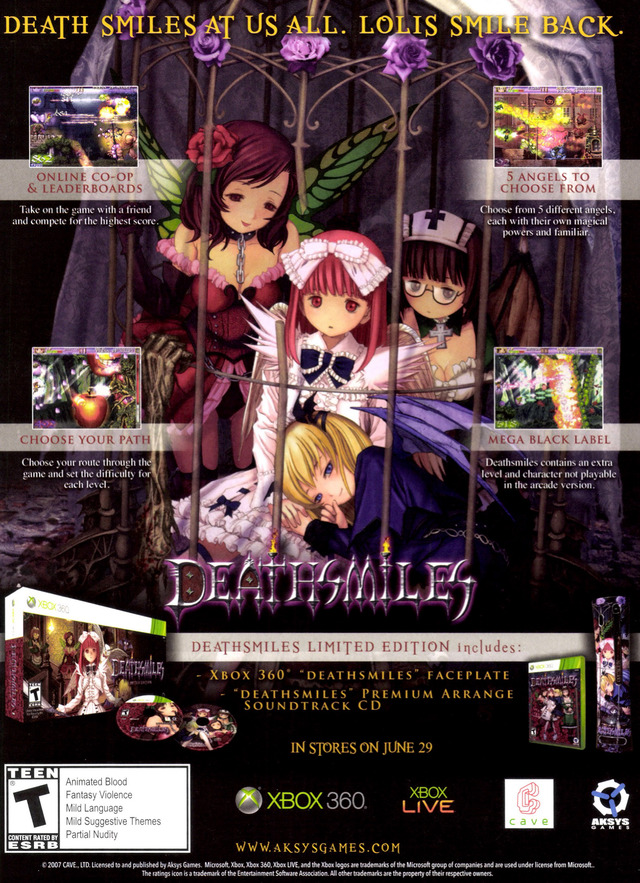 DeathSmiles DeathSmiles Poster