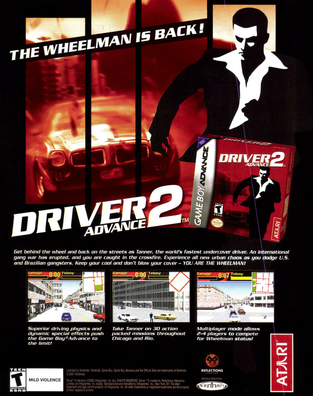 Driver 2 Advance Driver 2 Advance Poster