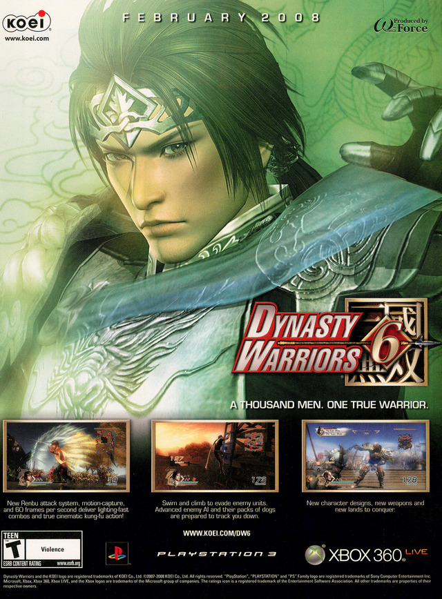 Dynasty Warriors 6 Poster