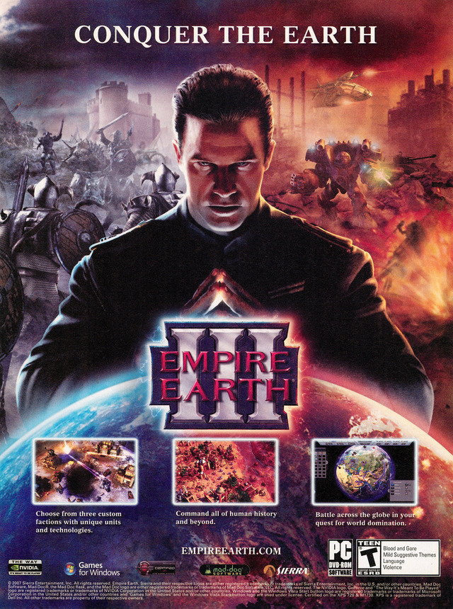 Empire Earth 3 Poster