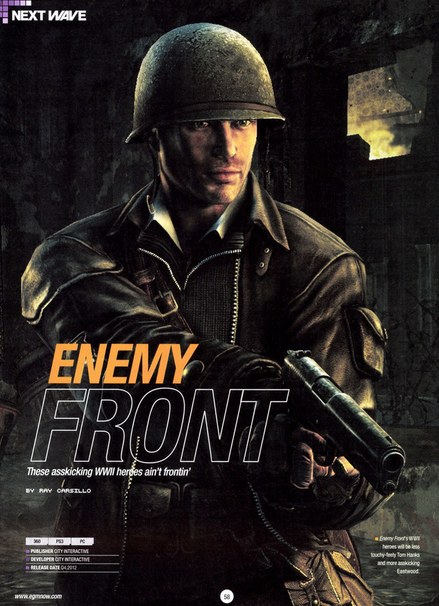 Enemy Front Enemy Front Poster