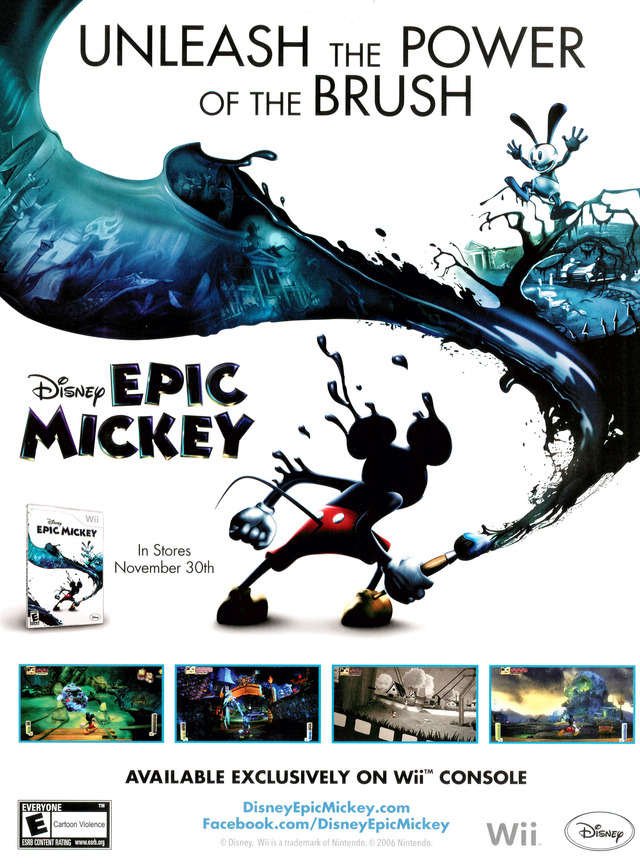Epic Mickey Poster