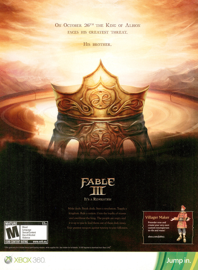 Fable III Fable III Poster