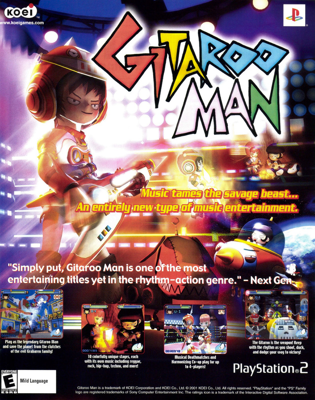 Gitaroo Man Gitaroo Man Poster