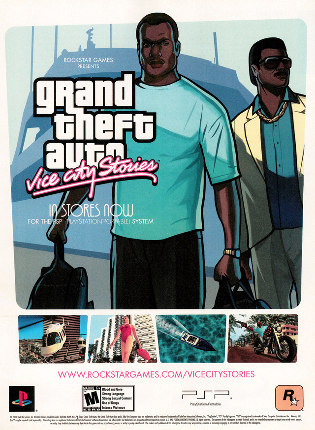 Grand Theft Auto: Vice City Stories Grand Theft Auto: Vice City Stories Poster