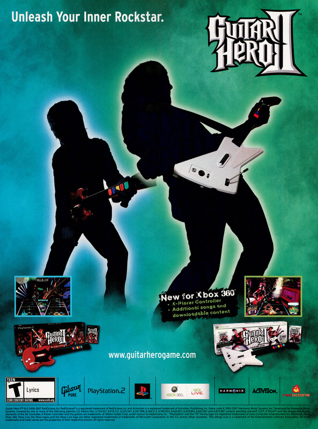 Guitar Hero II Poster