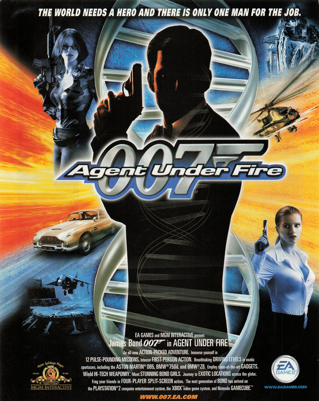 James Bond 007 In.. Agent Under Fire James Bond 007 In.. Agent Under Fire Poster
