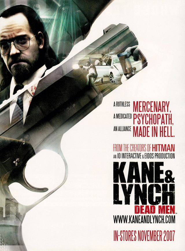 Kane & Lynch: Dead Men Poster