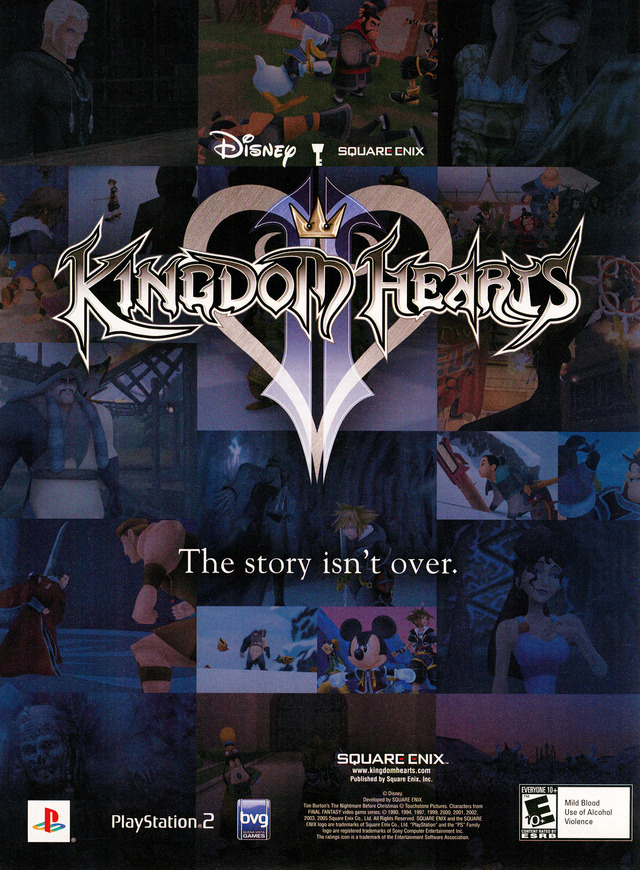 Kingdom Hearts 2 Poster