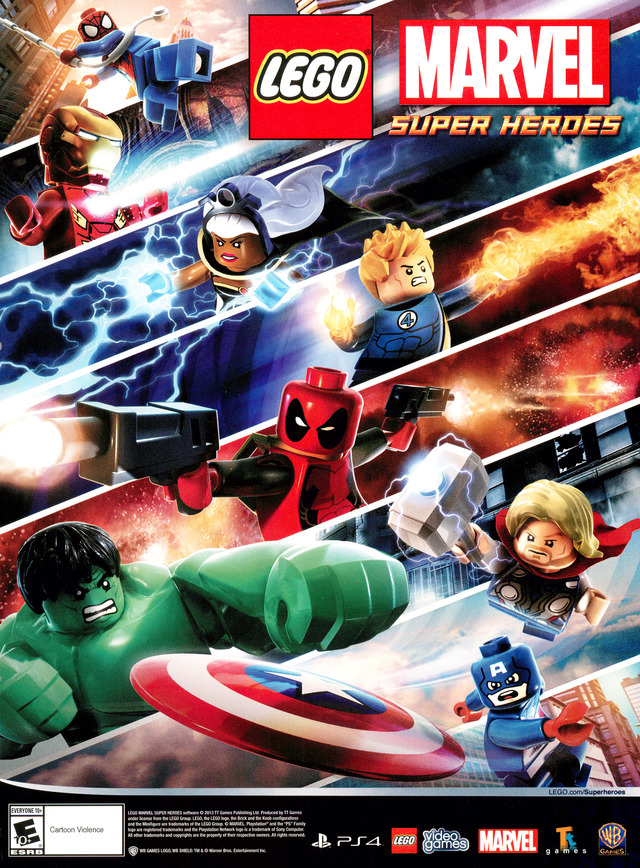 Lego Marvel Super Heroes Poster
