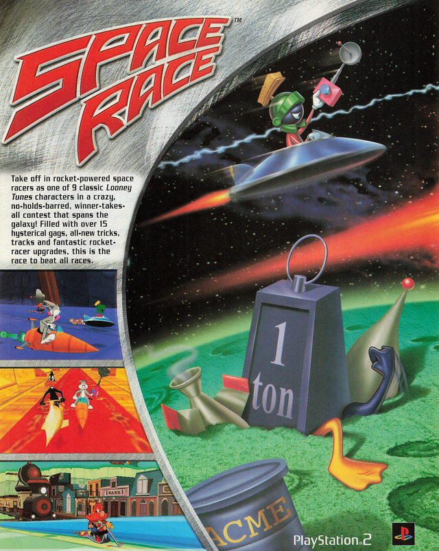 Looney Tunes Space Race Poster