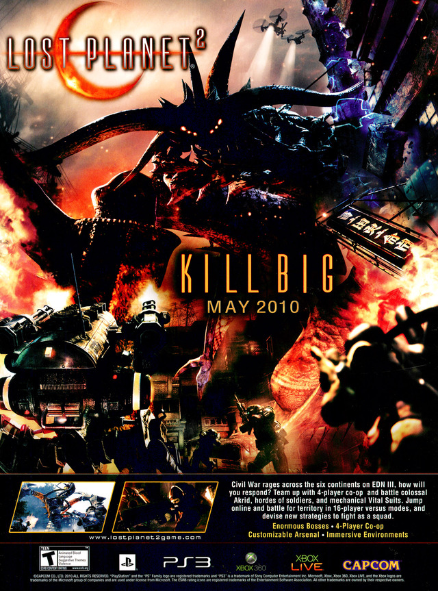 Lost Planet 2 Poster