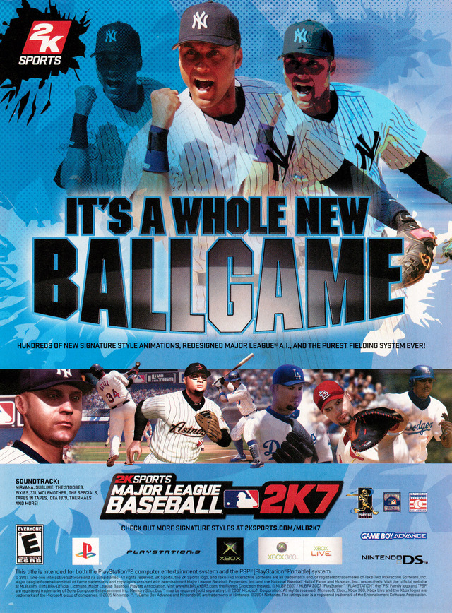 Major League Baseball 2K7 Major League Baseball 2K7 Poster