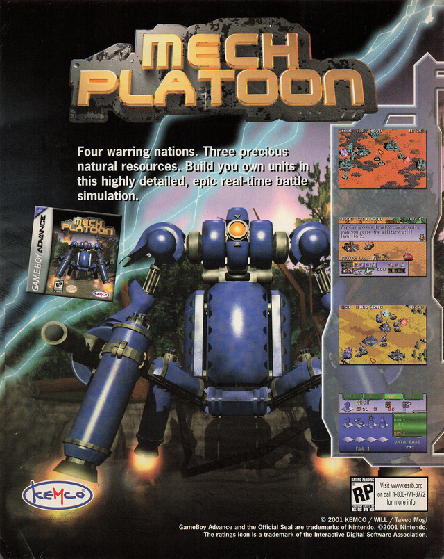 Mech Platoon Poster