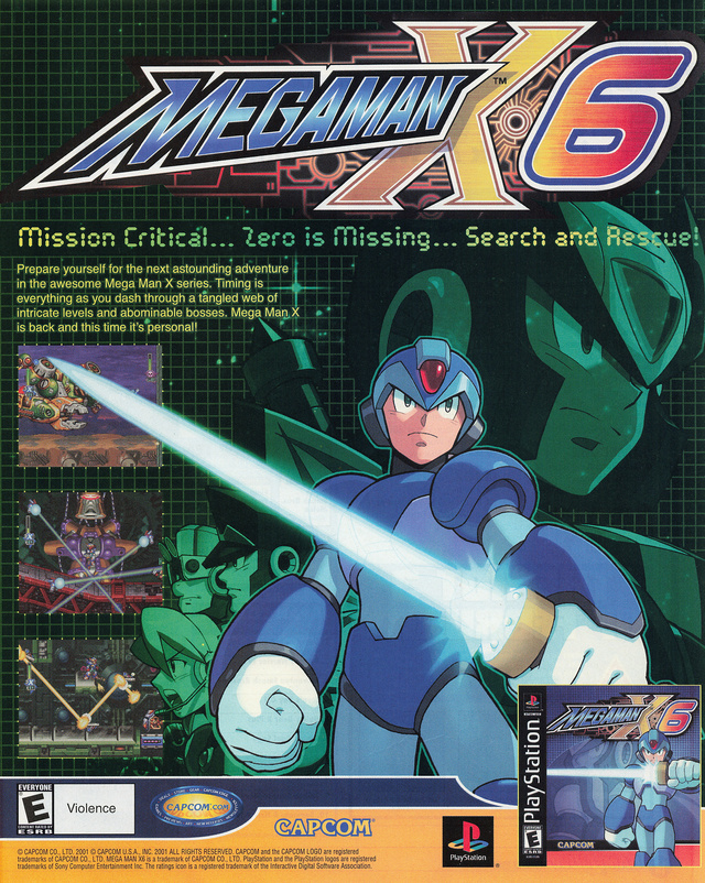 Mega-Man X6 Mega-Man X6 Poster