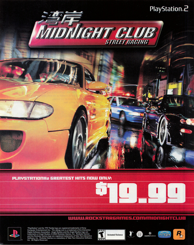 Midnight Club: Street Racing Midnight Club: Street Racing Poster