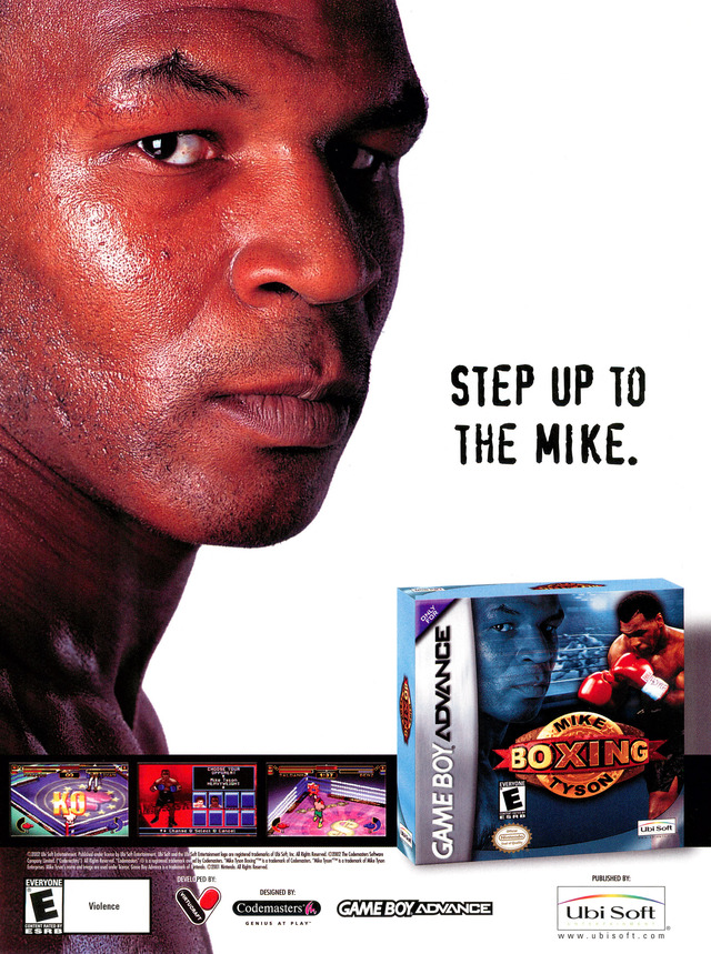 Mike Tyson Boxing Poster