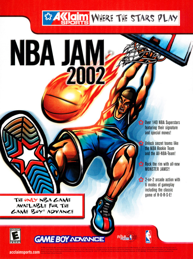 NBA Jam 2002 NBA Jam 2002 Poster