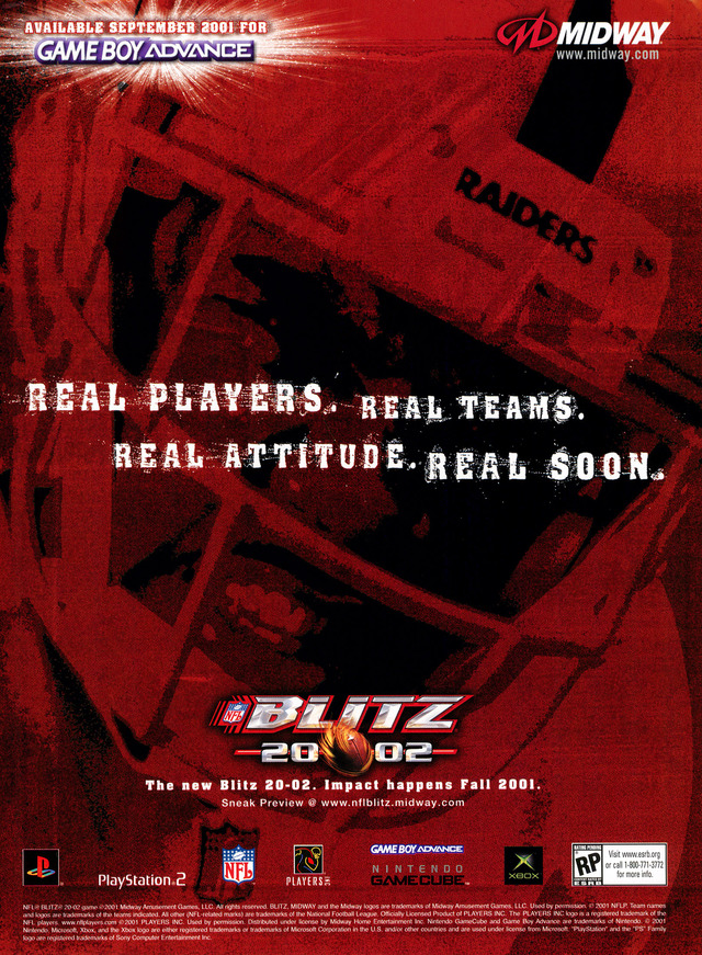 NFL Blitz 2002 Poster