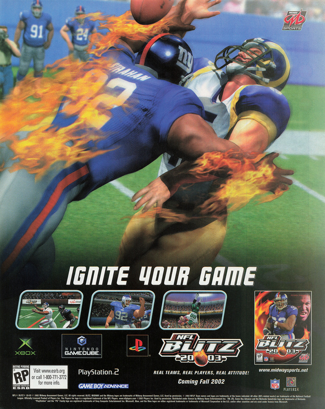 NFL Blitz 2003 NFL Blitz 2003 Poster